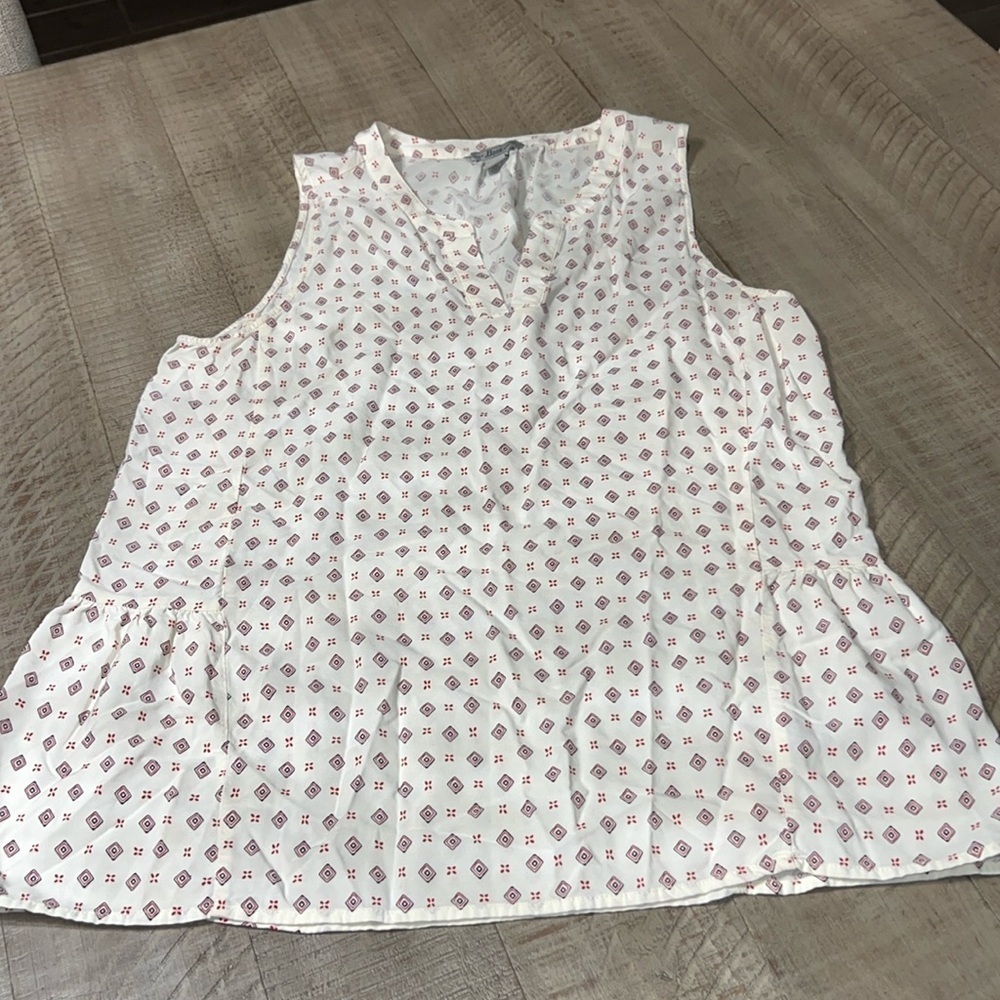 3/$25 BASS Women’s sleeveless tunic vintage